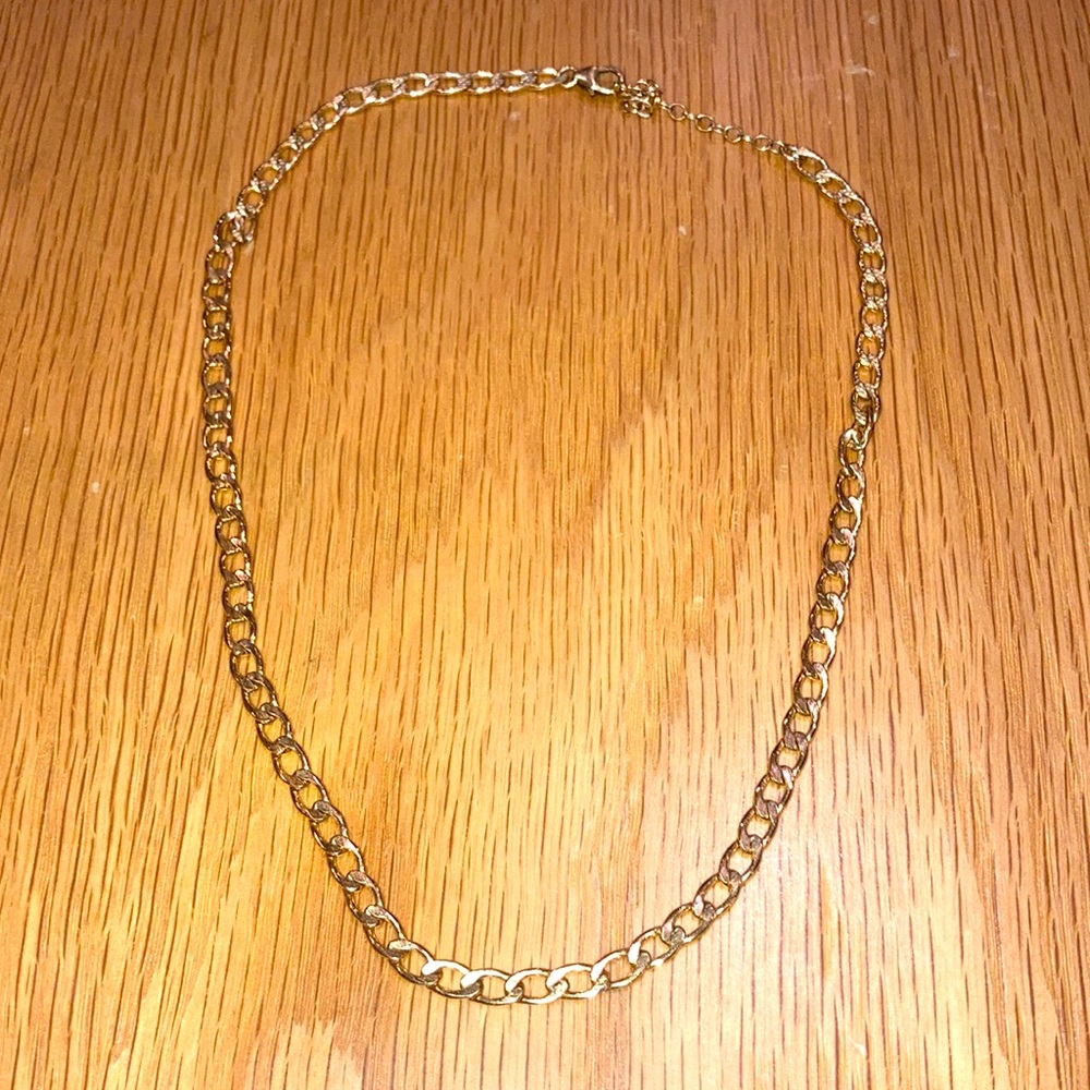 Gold Fill link necklace